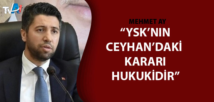 Mehmet Ay’dan Kadir Aydar açıklaması