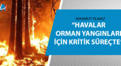 Adana Orman Bölge Müdürü Yılmaz  açıkladı