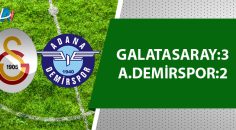 Galatasaray – Adana Demirspor maç sonucu