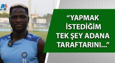 Adana Demirspor’un kanat oyuncularından açıklama