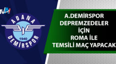 Adana Demirspor’dan depremzedelere destek!