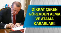 Cumhurbaşkanı Erdoğan imzaladı!