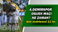 Adana Demirspor ikinci galibiyet için çıkıyor