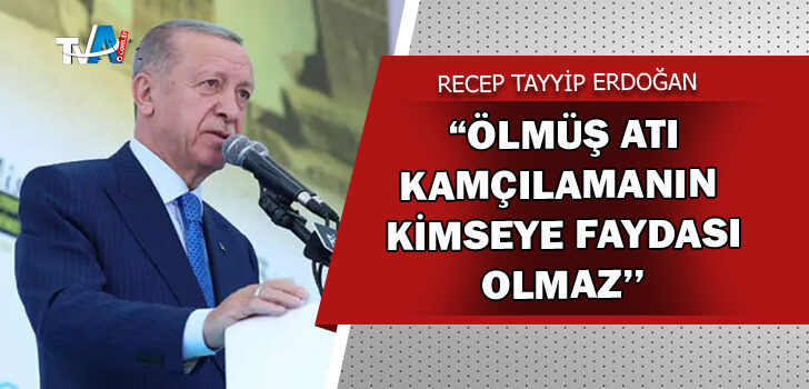 Cumhurbaşkanı Erdoğan ‘yerel seçim’ mesajı