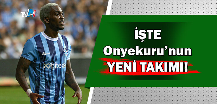 Adana Demirspor, Onyekuru’nun takımdan ayrıldığını açıkladı