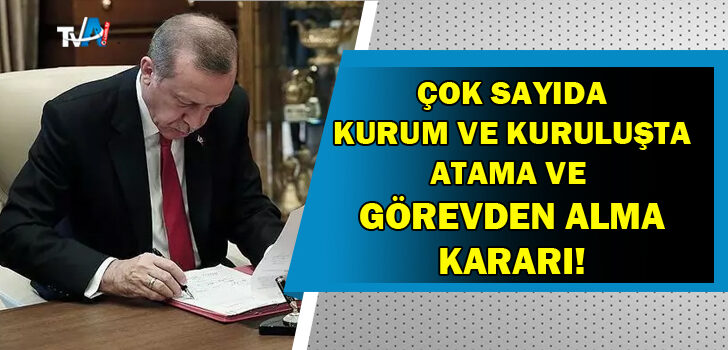 Cumhurbaşkanı Erdoğan imzaladı, Resmi Gazete’de yayımlandı!