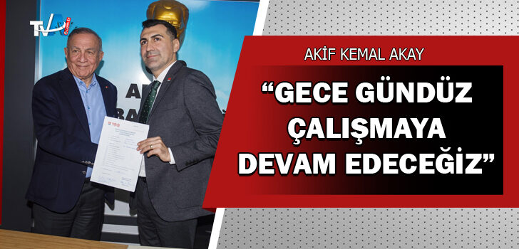Seyhan Belediye Başkanı Akay, Aday Adaylığı Başvurusunu Yaptı