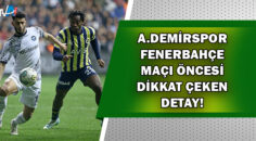 Adana Demirspor ile Fenerbahçe 39. randevuda!